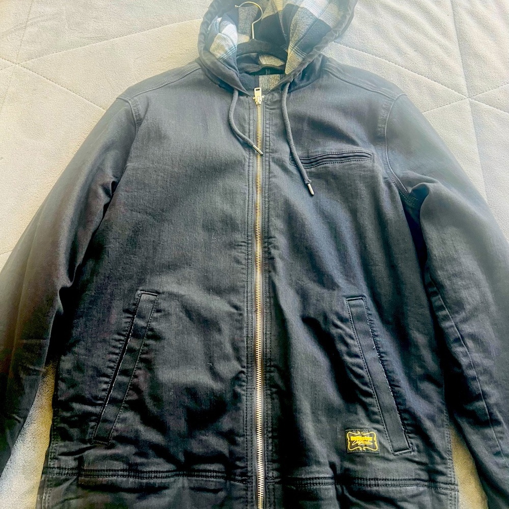 Mens hollister thick jacket NWOT